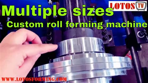 【Multiple sizes custom roll forming machine】:How to adjust the rollers ...