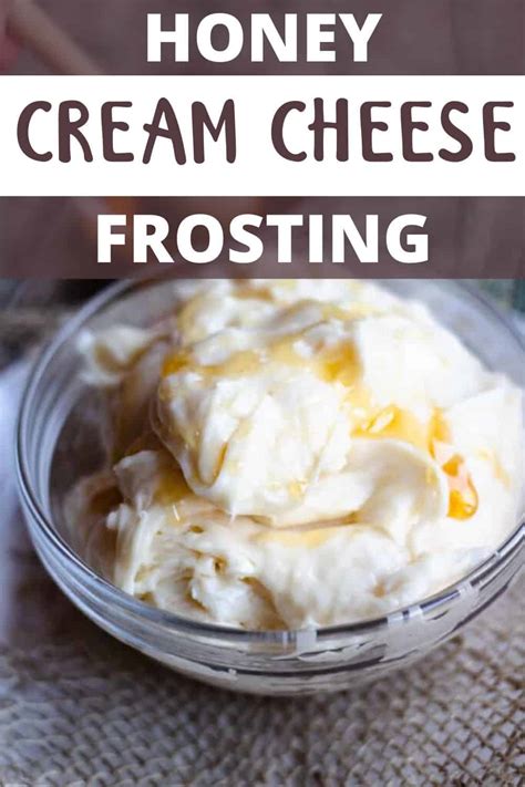 Honey Cream Cheese Frosting - The Foreign Fork