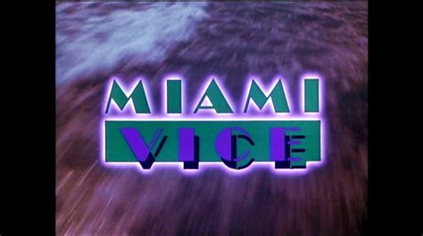 Miami Vice Opening Font | Miami vice, Miami, Neon