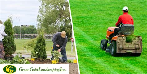 What is the difference between Lawn Care and Landscaping