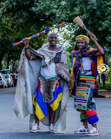 Ndebele royalty | Ndebele wedding dress, African print fashion, Wedding ...