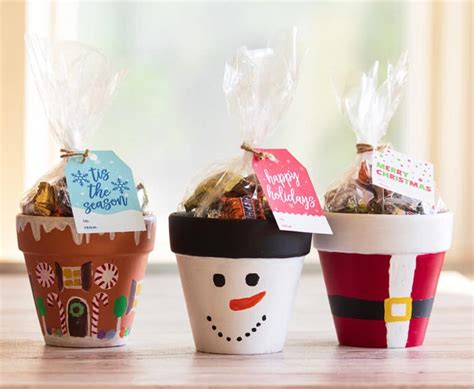 Terra Cotta Pot Christmas Crafts | Santa, Snowman, Gingerbread House