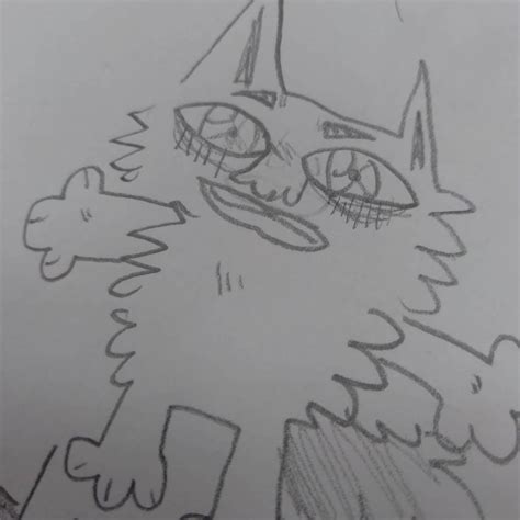 Cursed Cat drawing. by Mystic-Vaporeon on DeviantArt