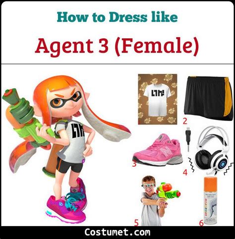 Agent 3 (Splatoon) Costume for Cosplay & Halloween 2022 | Splatoon costume, Splatoon, Cool costumes