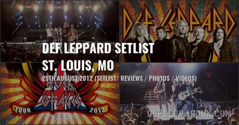 10 Years Ago DEF LEPPARD ROCK OF AGES Tour 2012 In St. Louis, MO (Fan ...