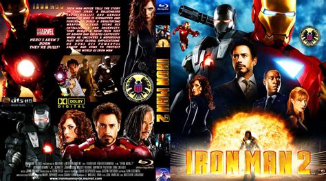 Iron Man 2 - Movie Blu-Ray Custom Covers - IRON MAN 214 :: DVD Covers