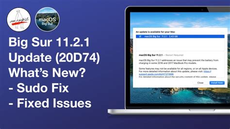 macOS Big Sur 11.2.1 Update is live! What's New? [UPDATED] : macsysadmin