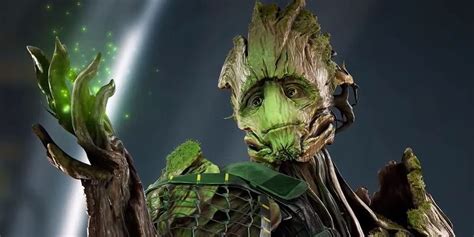 Comparing Square Enix Guardians of the Galaxy's Groot to the MCU Version