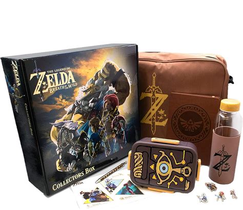 The Legend of Zelda: Breath of The Wild Collectors Box | Includes 7 Exclusive Items - Walmart.com