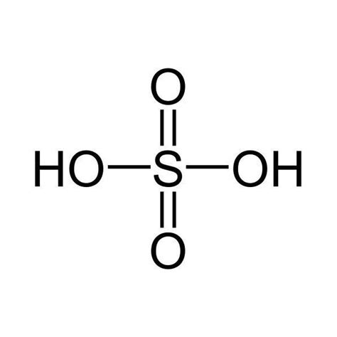 Acide sulfurique - pur (H2SO4) min 95% -Huile de Vitriol- haute pureté