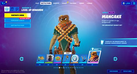 New Mancake Skin In Fortnite – FPS Guides