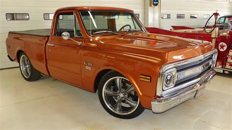 1970 Chevrolet C10 3350 Miles Burnt Orange Truck 350 Automatic for sale - Chevrolet C-10 1970 ...