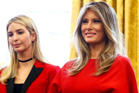 Ivanka and Melania Trump Can’t Stop Wearing the Same Color Pink ...