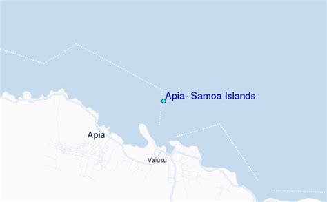 Apia, Samoa Islands Tide Station Location Guide