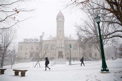 Indiana University Bloomington Winter Campus Scenics – Hope Follows