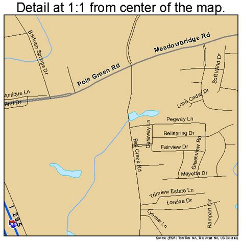 Mechanicsville Virginia Street Map 5150856