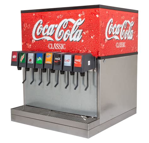 ce00116 - 8-Flavor Counter Electric Soda Fountain System (REMANUFACTURED) || Soda Dispenser Depot