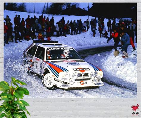 Henri Toivonen / Sergio Cresto 1986 Monte Carlo Rally Winners Lancia ...