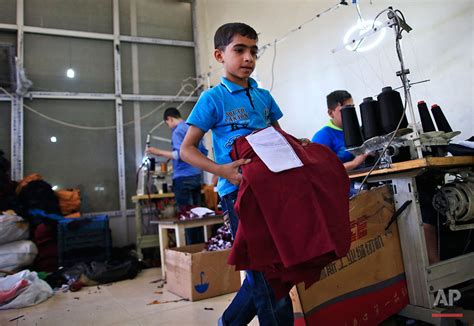 Syrian refugee children labor in Turkish factories — AP Photos