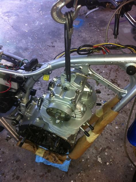 Honda sl350 engine rebuild