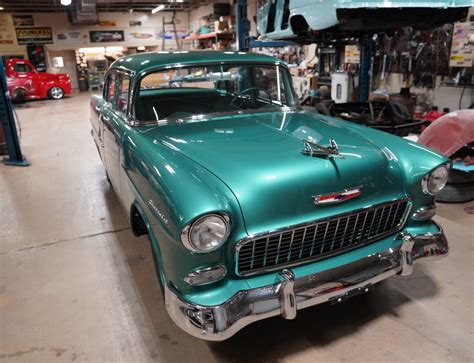 1955 Chevy Pick Up Blue - Midwest Hotrods