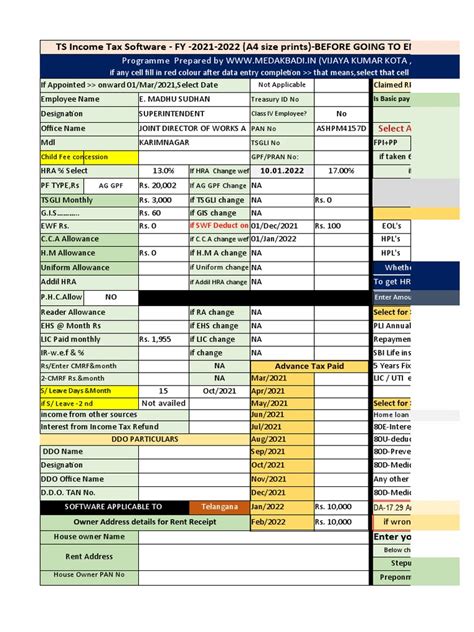 Ts-It Fy 2021-22 Vijay Kumar 04.02.2022 (Auto Bpay) | PDF | Tax ...