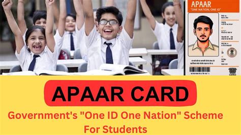 APAAR Card 2023: One Nation One ID scheme for Students