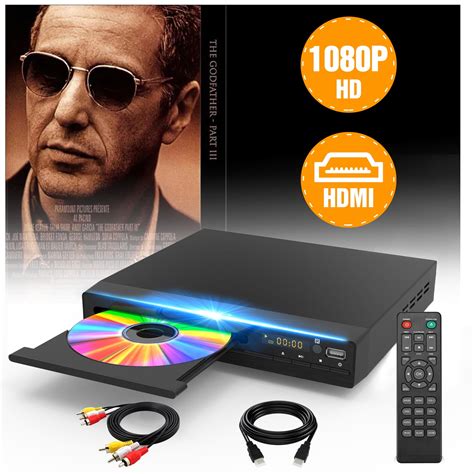 DVD Players HDMI DVD CD Player for Smart TV Compact DVD Player for Home ...