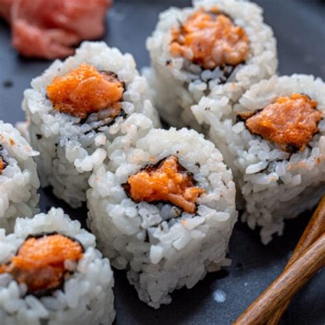 Easy Spicy Tuna Roll (Step-by-Step Photos) - Alyona’s Cooking