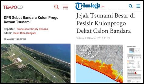 DPR Sebut Bandara Baru Yogyakarta (NYIA Kulon Progo) Rawan Tsunami ...