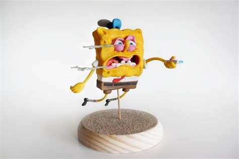 SpongeBob Toy on Behance | Spongebob, Vinyl art toys, Art toy