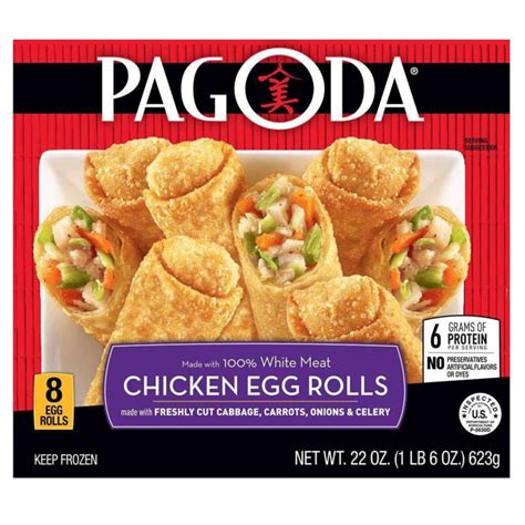 Pagoda Chicken Egg Rolls 8ct -- delivered in minutes