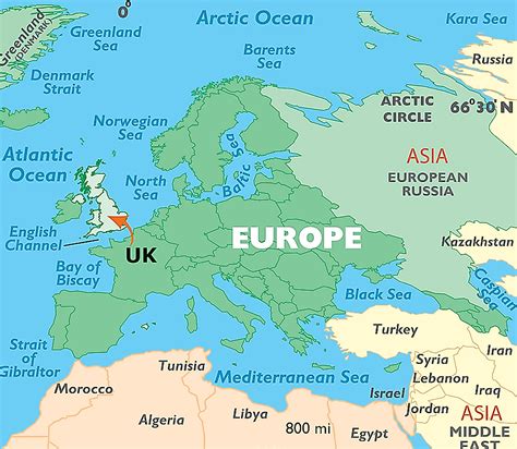 Is The United Kingdom A Part Of Europe? - WorldAtlas