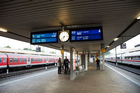 Mannheim Hauptbahnhof Railway Station In Mannheim Germany Stock Photo ...