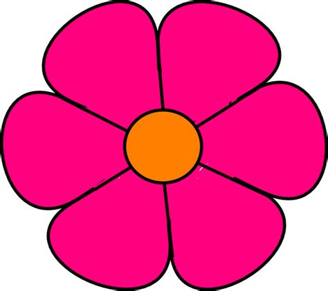 Single Flower Cartoon - ClipArt Best