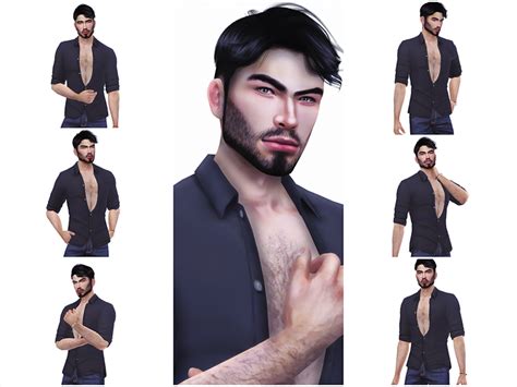 The Sims Resource - Male Modeling Poses set 1