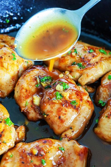 Honey Garlic Chicken — Easy Weeknight: Dinner Ideas and Recipes