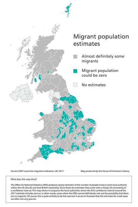 Migration statistics: The number of migrants in the UK