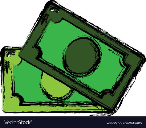 Money bills design Royalty Free Vector Image - VectorStock