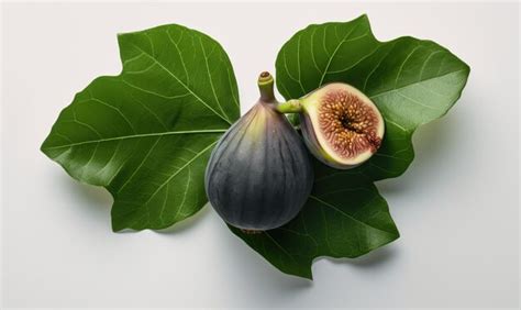 Premium AI Image | Figs on a white background Generative AI