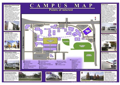 San Jose State Campus Map Campus Map