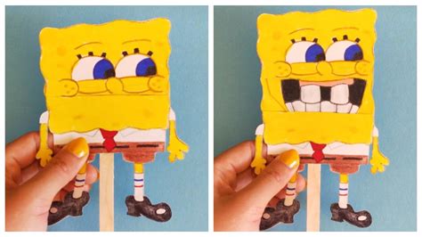 9 COOL PAPER CRAFTS SPONGEBOB STYLE 🤗🙃 - YouTube