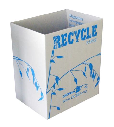 Paper Recycling Box, Small (deskside) – Order Supplies – Business