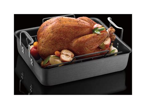 Calphalon Classic 16-Inch Roaster with Nonstick Rack - Walmart.com