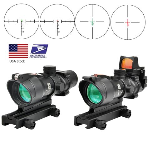 The Style of Your Life Fast Shipping Hunting Riflescope ACOG 4X32 Real ...