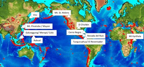 Usgs Volcano Map