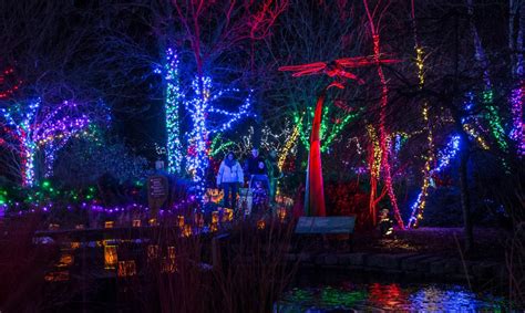 Botanical Gardens Light Up for the Holidays