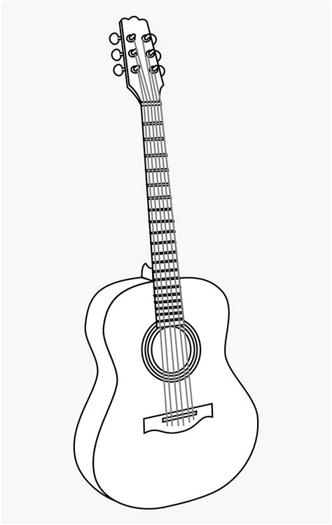 Ilustrasi Gambar Gitar, HD Png Download - kindpng