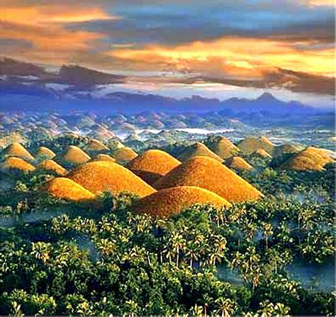 Chocolate Hills à Bohol, Philippines - Mais pourquoi le nom de chocolat ...