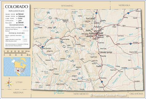 Map Of Thornton Colorado | secretmuseum